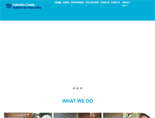 Tablet Screenshot of columbiacountyhabitat.org